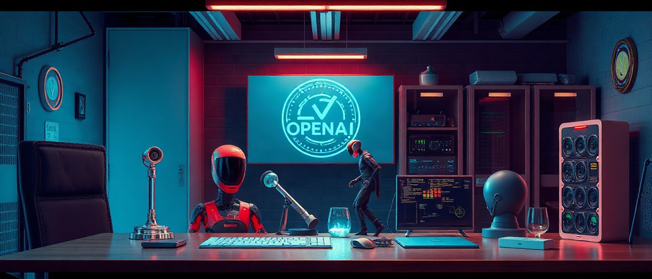Illustration of the briefing: OpenAI unveils Astra, first model to meet critical cybersecurity threshold